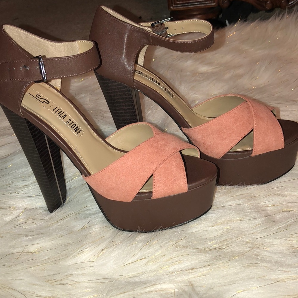 Shoes are in great condition, worn once or twice.